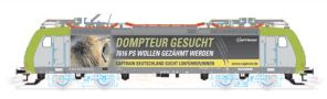 [Lokomotivy] → [Elektrick] → [BR 185] → 32304: elektrick lokomotiva s potiskem „Dompteur gesucht“