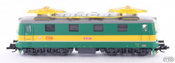 [Lokomotivy] &rarr;&nbsp;[Elektrick�]&nbsp;&rarr;&nbsp;[E499.1/E469.1]&nbsp;&rarr;&nbsp;CSD-141-025: elektrick� lokomotiva zelen� s �edou st�echou a �lut�m v�stra�n�m pruhem
