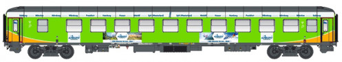 [Osobn� vozy] &rarr;&nbsp;[Rychl�kov�]&nbsp;&rarr;&nbsp;[l��kov� WLABmee]&nbsp;&rarr;&nbsp;58508: leh�tkov� v�z v barevn�m schematu „Alpen Sylt Express“