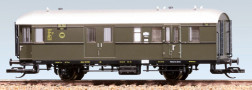 [Osobn� vozy] &rarr;&nbsp;[Sp�n� a osobn�]&nbsp;&rarr;&nbsp;[2-os� pr�choz� typ Bi/Ci]&nbsp;&rarr;&nbsp;52011: po�tovn� v�z zelen� se sv�tle �edou st�echou