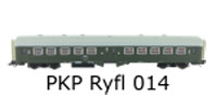 [Osobn� vozy] &rarr;&nbsp;[Ostatn�]&nbsp;&rarr;&nbsp;PKP-Ryflak-14: osobn� v�z zelen� s �edou st�echou 2. t�.