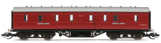 [Osobn vozy] → [Ostatn - ostrovn] → TT4039: osobn vz tmav erven s edou stechou ′50 „Passenger Brake“