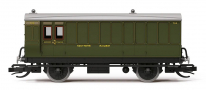 [Osobn vozy] → [Ostatn - ostrovn] → TT4054: osobn vz tmav zelen se svtle edou stechou „Passenger Brake Coach“