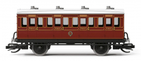 [Osobn vozy] → [Ostatn - ostrovn] → TT4055: osobn vz tmav erven se svtle edou stechou „First Class Coach“