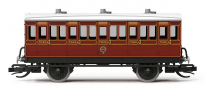 [Osobn vozy] → [Ostatn - ostrovn] → TT4056: osobn vz tmav erven se svtle edou stechou „Third Class Coach“