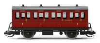 [Osobn vozy] → [Ostatn - ostrovn] → TT4059: osobn vz tmav erven se svtle edou stechou „First Class Coach“