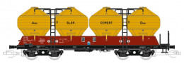 [N�kladn� vozy] &rarr;&nbsp;[Samov�sypn�]&nbsp;&rarr;&nbsp;[4-os� Uacs (Raj)]&nbsp;&rarr;&nbsp;502477: n�kladn� samov�sypn� n�dobov� v�z �ervenohn�d� se �lut�mi n�dobami „SLOV. CEMENT“
