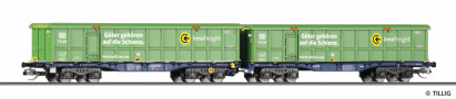 [N�kladn� vozy] &rarr;&nbsp;[N�zkost�nn�]&nbsp;&rarr;&nbsp;[dvojit� jednotky InnoWaggon 2x40&prime;]&nbsp;&rarr;&nbsp;15082: dvojit� n�kladn� v�z InnoWaggon 2x40&prime; s n�kladem dvou kontejner� „ScrapTainer“
