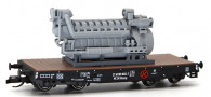 [N�kladn� vozy] &rarr;&nbsp;[Speci�ln�]&nbsp;&rarr;&nbsp;[Ostatn�]&nbsp;&rarr;&nbsp;23294: plo�inov� n�kladn� v�z s n�kladem motoru 5D49 z lokomotivy BR 130