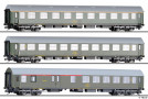 [Soupravy] &rarr;&nbsp;[Osobn�]&nbsp;&rarr;&nbsp;01122: set t�� rychl�kov�ch voz� „Retro-Zug der K�C Doprava s.r.o.“ 1./2. t�.