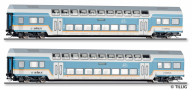 [Soupravy] &rarr;&nbsp;[Osobn�]&nbsp;&rarr;&nbsp;01130: set dvou patrov�ch voz� v barevn�m schematu „alex“ 2. t�., SET 2