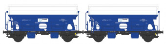 [Soupravy] &rarr;&nbsp;[N�kladn�]&nbsp;&rarr;&nbsp;502340: set dvou samov�sypn�ch voz� „Lhoist“
