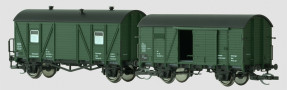 [Soupravy] &rarr;&nbsp;[N�kladn�]&nbsp;&rarr;&nbsp;1-25144: set dvou voz� do stavebn�ho vlaku - um�v�rna a n��a�ov� v�z